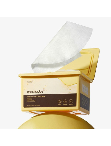 Medicube Deep Vita C Daily Quick Mask Набор ежедневных масок для быстрого восстановления