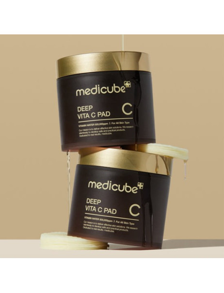 Medicube Deep Vita C Pad Осветляющие восстанавливающие пады с витамином C