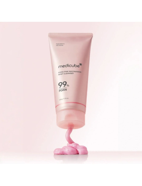Medicube PDRN Pink Niacinamide Whip Cleanser Очищувальна пінка з полінуклеотидами та ніацинамідом