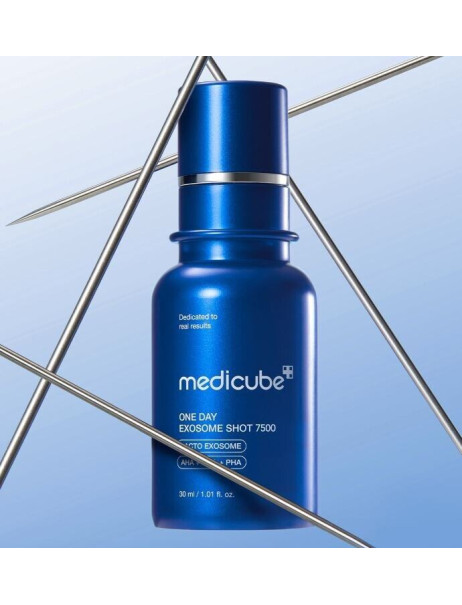 Medicube One Day Exosome Shot Pore Ampoule 7500 Сыворотка с экзосомами и спикулами для сужения пор