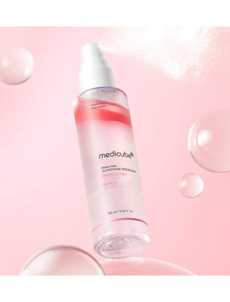 Medicube PDRN Pink Glutathione Serum Mist Сироватка-міст з полінуклеотидами та глутатіоном для сяйва шкіри