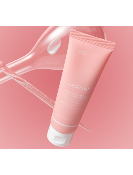 Medicube PDRN Pink Hyaluronic Moisturizing Cream Увлажняющий крем с полинуклеотидами и гиалуроновой кислотой