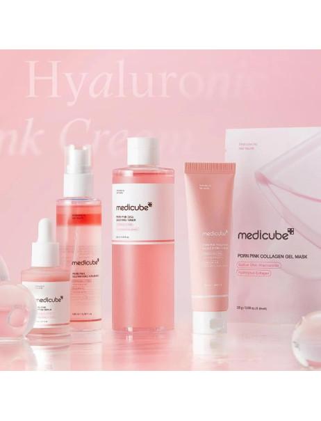 Medicube PDRN Pink Hyaluronic Moisturizing Cream Увлажняющий крем с полинуклеотидами и гиалуроновой кислотой
