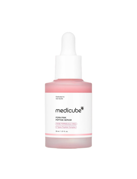 Medicube PDRN Pink Peptide Serum Восстанавливающая сыворотка с полинуклеотидами и пептидами
