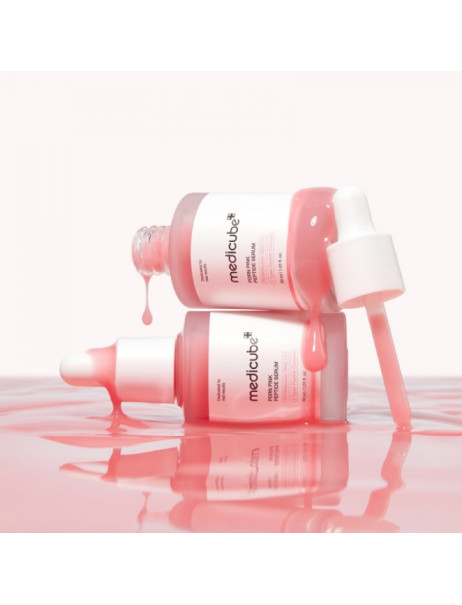 Medicube PDRN Pink Peptide Serum Восстанавливающая сыворотка с полинуклеотидами и пептидами