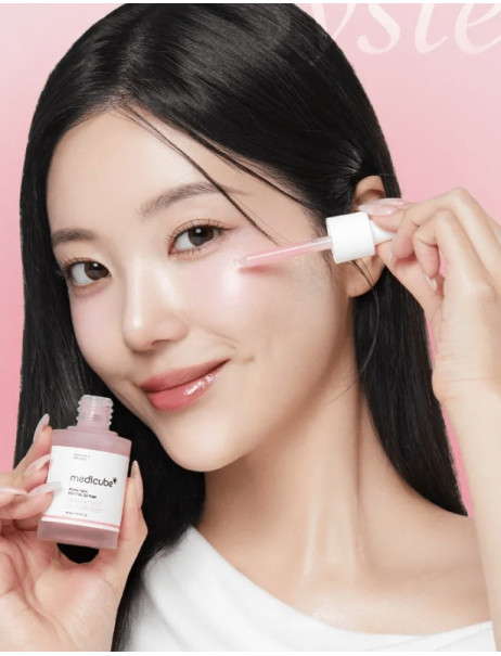 Medicube PDRN Pink Peptide Serum Восстанавливающая сыворотка с полинуклеотидами и пептидами