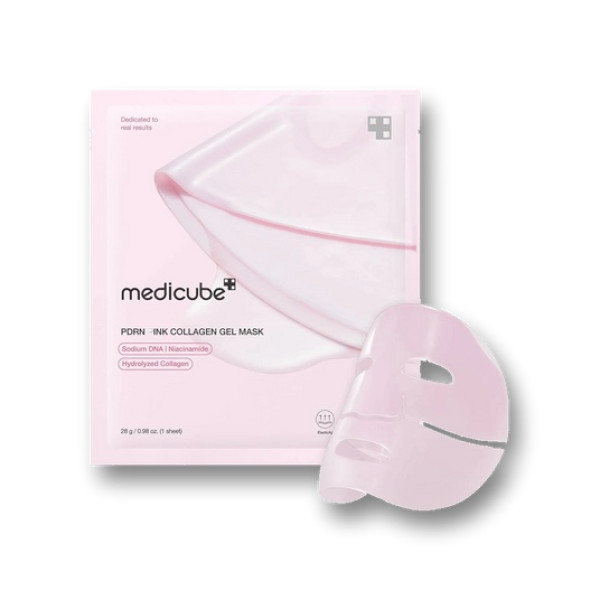 Medicube PDRN Pink Collagen Gel Mask Гідрогелева маска з полінуклеотидами та колагеном