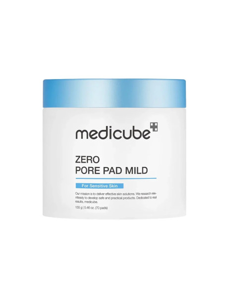 Medicube Zero Pore Pad Mild Пілінг-педи с глюконолактоном та мадекасосидом для чутливої шкіри