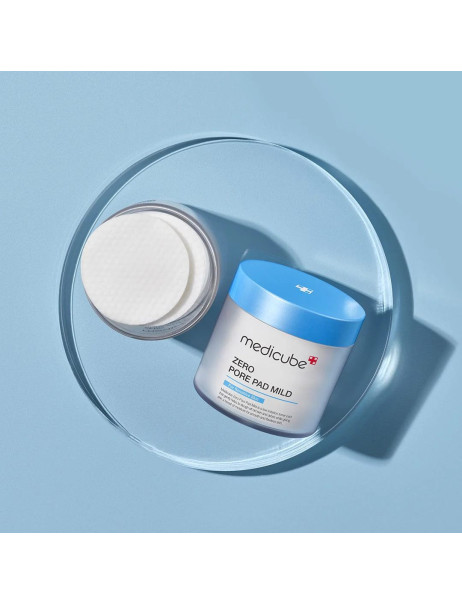Medicube Zero Pore Pad Mild Пілінг-педи с глюконолактоном та мадекасосидом для чутливої шкіри