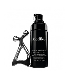 Medik8 Liquid Peptides Advanced MP + Facial Massage Tool Set Набір сироватка для обличчя з пептидами та масажер - Написати відгук