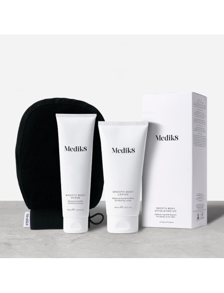 Medik8 Smooth Body Exfoliating Kit Система з АНА-кислотами для сухої та проблемної шкіри