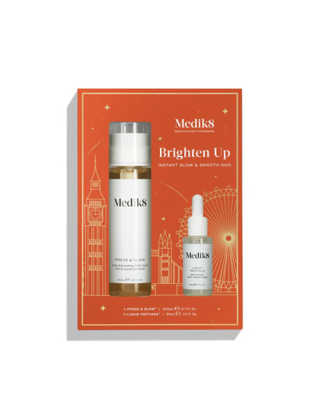 Medik8 Brighten Up Instant Glow and Smooth Duo Лімітований набір для сяяння та розгладження шкіри