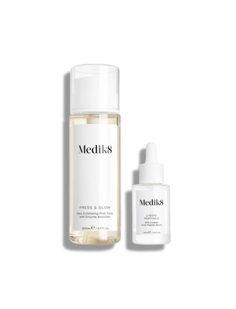 Medik8 Brighten Up Instant Glow and Smooth Duo Лімітований набір для сяяння та розгладження шкіри