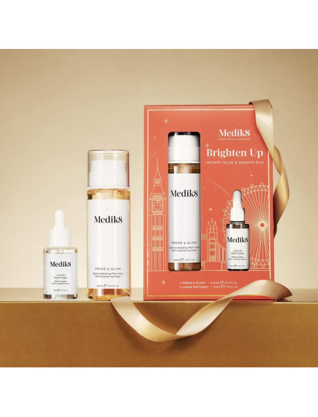 Medik8 Brighten Up Instant Glow and Smooth Duo Лімітований набір для сяяння та розгладження шкіри