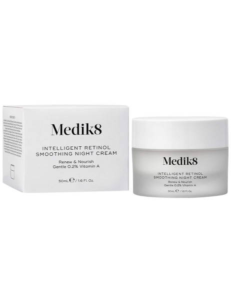Medik8 Intelligent Retinol Smoothing Night Cream Відновлюючий та живильний нічний крем з 0,2% вітаміну А