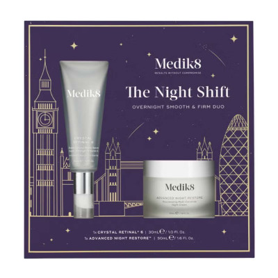 Medik8 The Night Shift Overnight Smooth and Firm Duo Лимитированный набор для ночного ухода за кожей