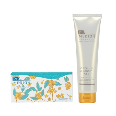 Dr. Medion Moisture Cleansing Gel and Gel Mask Osmanthus Duo Набор для очищения и сияния кожи