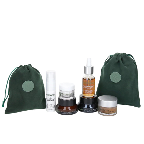 Mesonia Skincare Set 13 mini for Dry Skin with Active Nourishment & Anti-Aging Набор 13 мини для сухой кожи. Активное питание и Anti-Aging