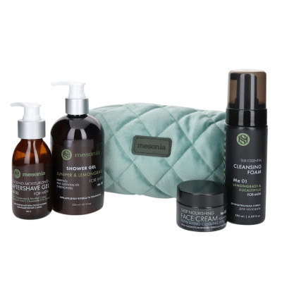 Mesonia Men's Daily Skincare Set 14 Мужской набор 14 для ежедневного ухода