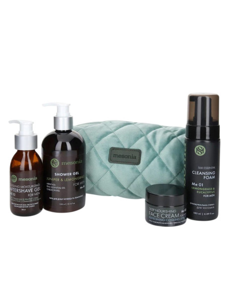 Mesonia Men's Daily Skincare Set 14 Мужской набор 14 для ежедневного ухода