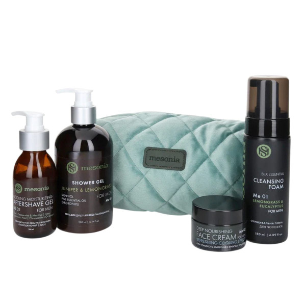 Mesonia Men's Daily Skincare Set 14 Мужской набор 14 для ежедневного ухода