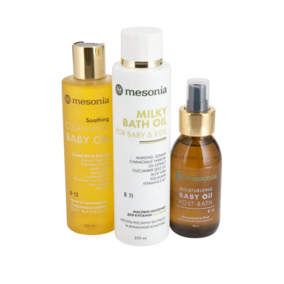 Mesonia Newborn Baby Care Set 19 Gentle Care Набор 19 для малышей от рождения «Нежный уход»