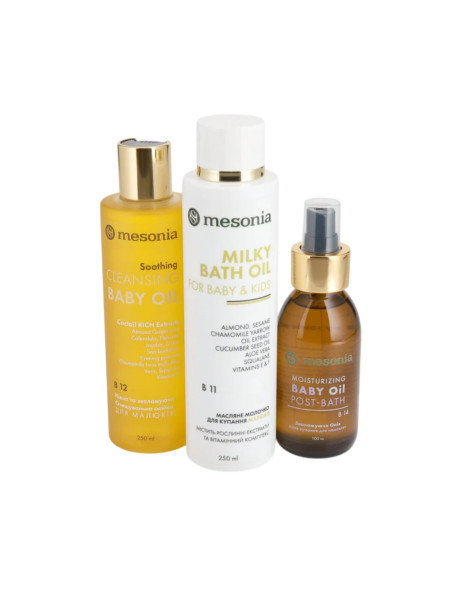 Mesonia Newborn Baby Care Set 19 Gentle Care Набор 19 для малышей от рождения «Нежный уход»