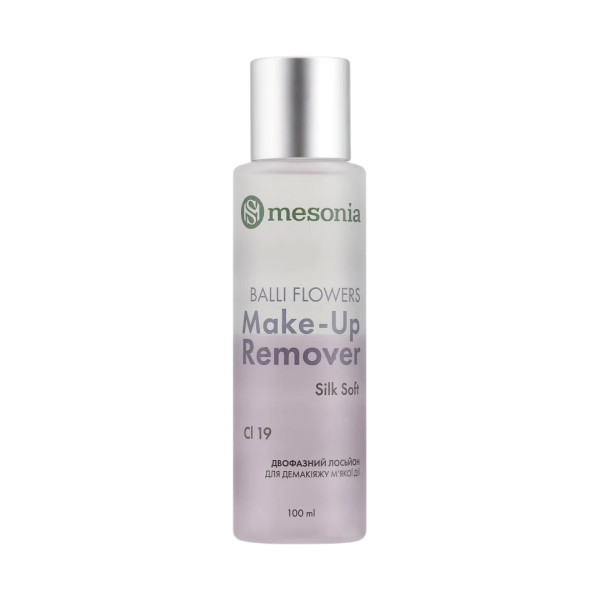 Mesonia Biphasic Makeup Remover Lotion Balinese Flowers Aloe+ Двофазний лосьйон-демакіяж Балійські квіти з Алое