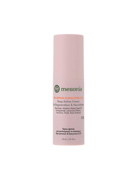 Mesonia Deep-acting Cream Крем глубокого действия с ретинолом и бакучиолом