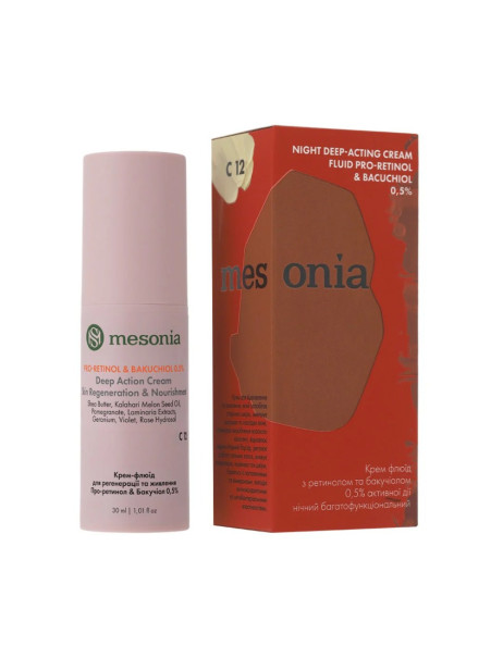 Mesonia Deep-acting Cream Крем глубокого действия с ретинолом и бакучиолом