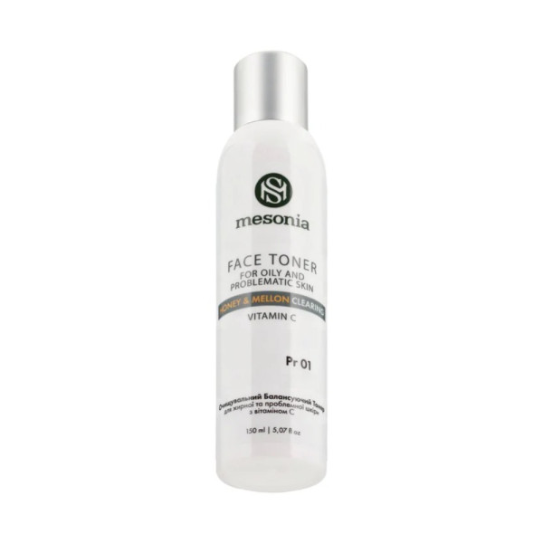 Mesonia Face Toner for Oily and Problematic Skin Honey & Melon Superb-C+ Тонер для жирної та проблемної шкіри