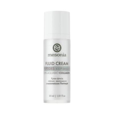Mesonia Fluid Cream With Peptides Крем-флюїд із пептидами та колагеном