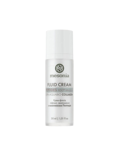 Mesonia Fluid Cream With Peptides Крем-флюїд із пептидами та колагеном