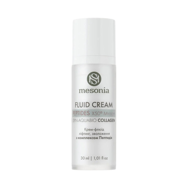 Mesonia Fluid Cream With Peptides Крем-флюїд із пептидами та колагеном