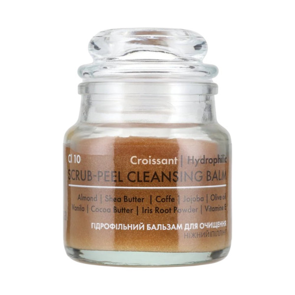 Mesonia Hydrophilic Scrub-Peel Croissant Гідрофільний скраб-пілінг Круасан з оліями та рослинними екстрактами
