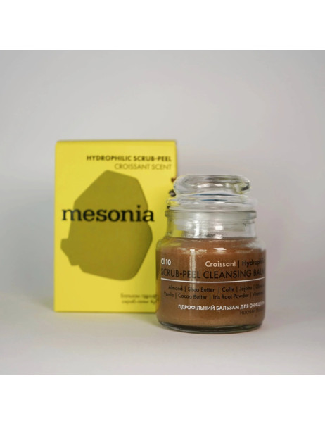 Mesonia Hydrophilic Scrub-Peel Croissant Гидрофильный скраб-пилинг Круассан с маслами и растительными экстрактами