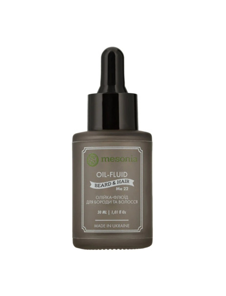 Mesonia Oil-Fluid for Beard & Hair Масло-флюид для бороды и волос
