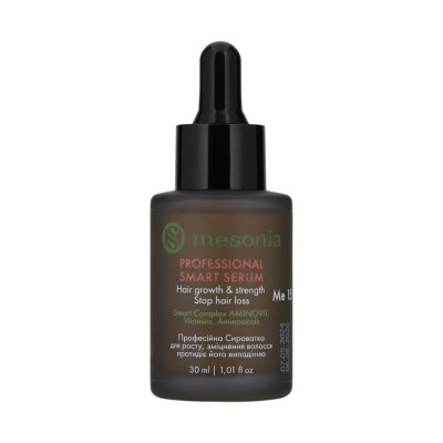 Mesonia Professional Smart Serum for Hair Growth & Strength for Men Профессиональная сыворотка для роста и укрепления волос для мужчин