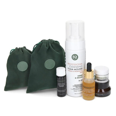 Mesonia Professional Skincare Set 01 mini for Problematic Skin "Niacinamide Pro+ Azelaic Acid" Набор 01 міні  для проблемной кожи «Ниацинамид Pro + Азелаиновая кислота»