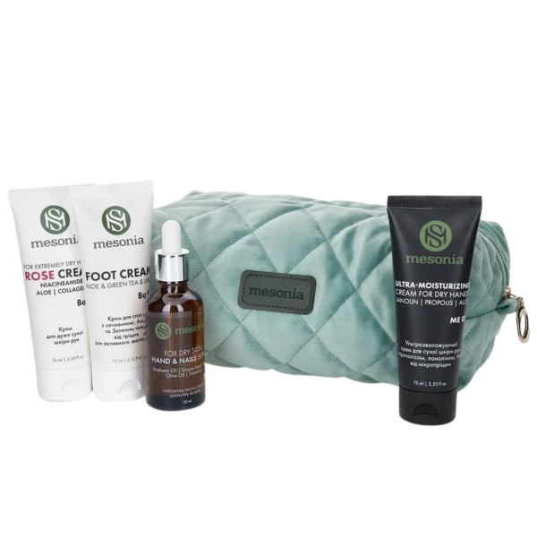 Mesonia Set 23 Nourishment & Softness for Hands and Feet Набор 23 «Питание и мягкость для рук и стоп»