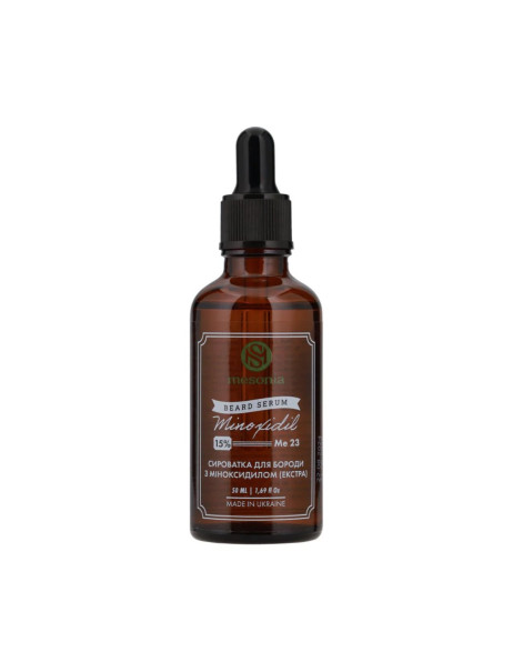 Mesonia Beard Serum Minoxidil 15% Extra Сыворотка для бороды Миноксидил 15% Экстра