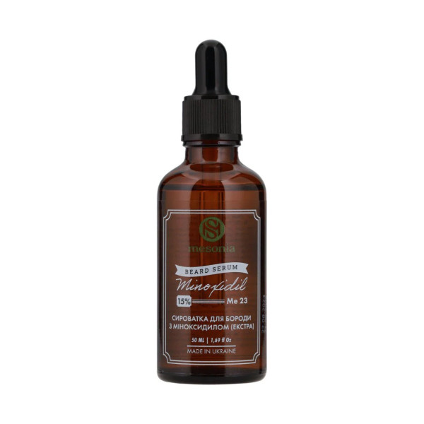 Mesonia Beard Serum Minoxidil 15% Extra Сироватка для бороди Міноксидил 15% Екстра