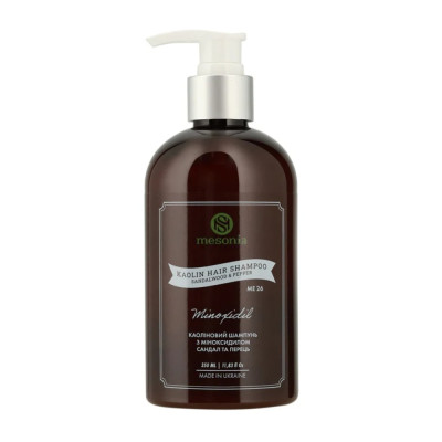 Mesonia Kaolin Shampoo Sandalwood & Pepper Каолиновый шампунь «Сандал и перец»