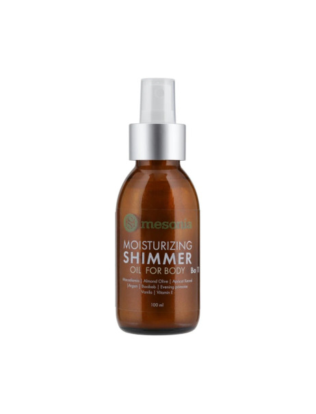Mesonia Moisturizing Shimmer Oil for Body Vit Complex C+ Macadamia Зволожувальна олійка-шиммер для тіла з вітамінним комплексом C+ та макадамією