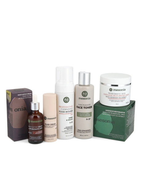 Mesonia Professional Skincare Set 01 for Problematic Skin 
