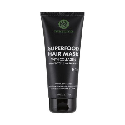 Mesonia SuperFood Hair Mask with Collagen Маска для волосся з Колагеном