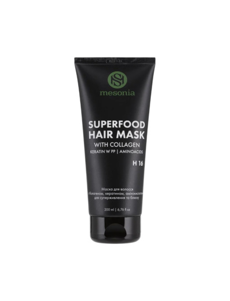 Mesonia SuperFood Hair Mask with Collagen Маска для волосся з Колагеном