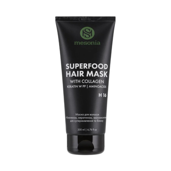 Mesonia SuperFood Hair Mask with Collagen Маска для волос с коллагеном