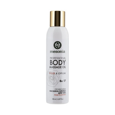 Mesonia Body Massage Oil Rose & Opium Масажна олія для тіла Роза та Опіум 