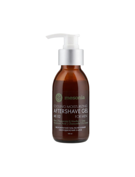 Mesonia Cooling Moisturizing Aftershave Gel Зволожувальний та заспокійливий охолоджувальний гель після гоління
